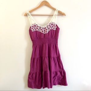 SO Purple Mini Dress